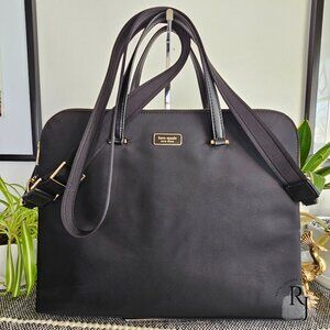 Kate Spade New York Dawn Nylon Laptop Bag – Black
